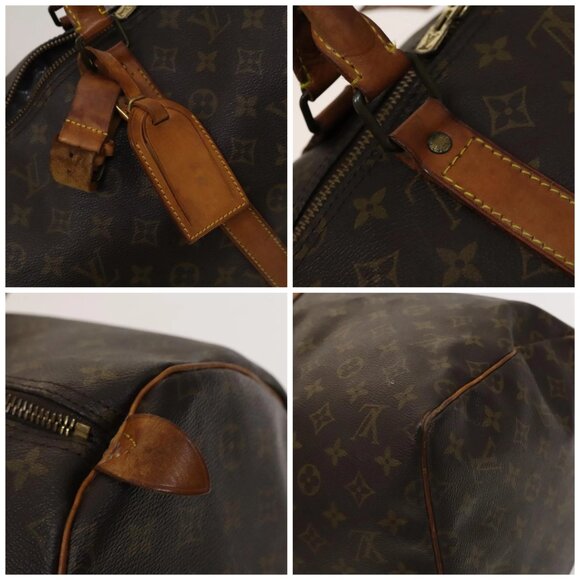LOUIS VUITTON Monogram Keepall 55 Boston Bag - Picture 13 of 16